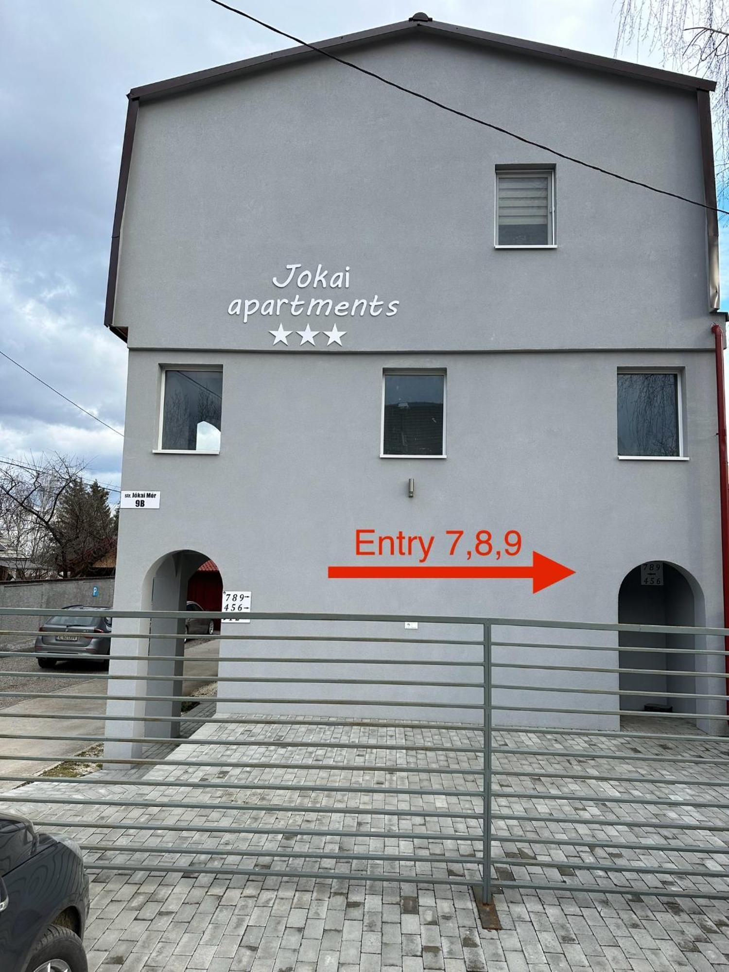 Jokai Apartments Nr9, Code Entry Sfântu-Gheorghe Exteriör bild